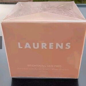 LAURENS Brightening Skin Pads Lactic Acid Full Size NIB